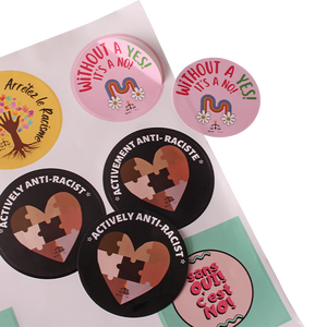 สติกเกอร์กระดาษสีขาวแบบกำหนดเอง 100 ชิ้น เขียนได้ สำหรับขวดแยม ขวดโหล ของชำร่วยงานแต่งงาน บรรจุภัณฑ์ของขวัญ - Product Image 4