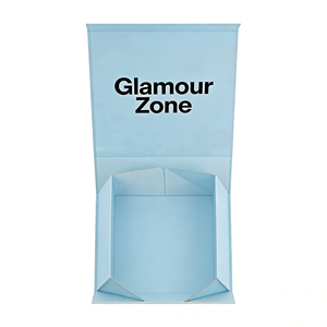 Caja de regalo de cartón reciclable, ecológica, magnética, de lujo, con logotipo personalizado para cosméticos - Product Image 3