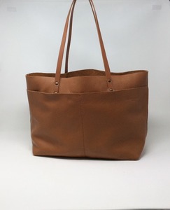 Nouveautés Sac fourre-tout en cuir véritable 100% fait main, couleur unie, fermeture à glissière, logo personnalisé imprimé, sac à bandoulière pour femme LTB-0251 - Product Image 2