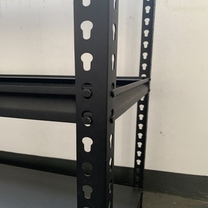175kg 265kg Estantes de almacenamiento Estanteria Estante de hierro de ángulo ranurado de Servicio Ligero Estante de remache Estantería de haz <span class=keywords><strong>Z</strong></span> - Product Image 6