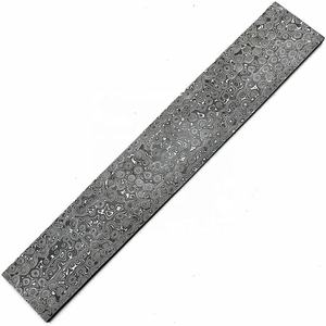Jexmoo OEM Cuchillos de Acero de Damasco de 12 Pulgadas Hechos a Mano Personalizados, Láminas en Bruto para Fabricación de Cuchillos, Grado Industrial DIY, Grosor Personalizado, Venta al por Mayor - Product Image 2