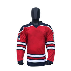 Jersey de Hockey sobre Hielo para Adultos, Tejido Transpirable de Alta Calidad, Servicio OEM, Personalizado, Venta al Por Mayor, Mejor Calidad - Product Image 5