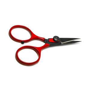 Tijeras de Cocina Negras y Rojas con Tornillo Ajustable de 12.5cm, Tijeras para Pescado con Punta Afilada - Product Image 3