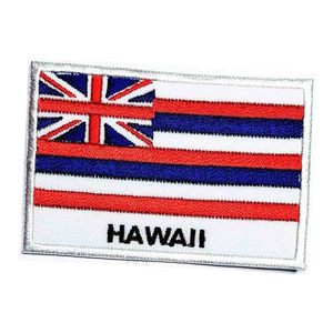 Parches Bordados con la Bandera Nacional de Hawái - Product Image 1