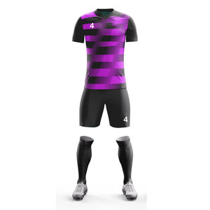 All Season Football Uniform Breathable Lightweight Summer Sets Adult Suit Manufacturer Rugby Uniform Latest Design Soccer Set - Product Image 2