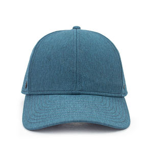 Casquette Snapback Ajustable Noire à 6 Panneaux, Logo Brodé en Relief Blanc Délavé, Unisexe, Style Urbain, Hip Hop, Coton Uni - Product Image 3