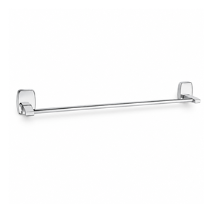 Barre et rail porte-serviettes en acier inoxydable de qualité supérieure Promixo |   Support mural moderne finition chrome |   Accessoire de salle de bain robuste et antirouille - Product Image 1