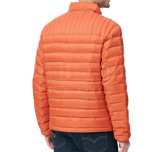 Custom Logo Puffer Jacket Warm Quilted Winter Coat OEM Wholesale Supplier Men Puffer Jacket - Product Image 4