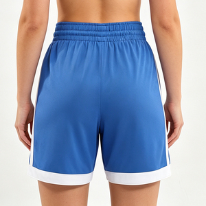 Shorts Deportivos para Mujer, Tallas Grandes, Transpirables, 100% Algodón Oxford, con Ribete de Encaje y Bolsillos Laterales - Product Image 2