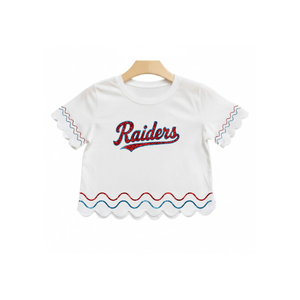 Camiseta de Manga Corta para Niñas/Bebés con Lentejuelas Bordadas a Mano, Transpirable, 100% Algodón, Lavable, para el Día del Partido, en Oferta - Product Image 3