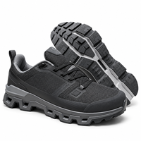 Chaussures de trail pour hommes en gros, respirantes, en maille, antidérapantes, à semelle épaisse, pour la randonnée en extérieur et la marche, baskets athlétiques