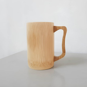 Tasse à thé en bambou naturel écologique, tasse à bière avec poignée, fabriquée à la main du Vietnam, prête à être importée - Product Image 4
