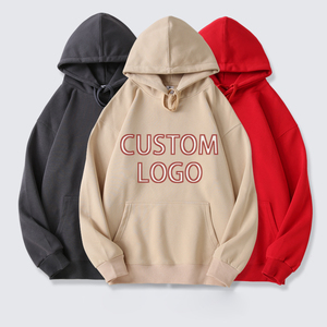 เสื้อฮู้ดดี้แบรนด์ส่วนตัวสุดหรู ขนาดใหญ่พิเศษ ไซส์พลัส ผลิตจากผ้าฝ้าย 100% คุณภาพสูง ด้วยวัสดุจากแหล่งจัดหาทั่วโลก - Product Image 1