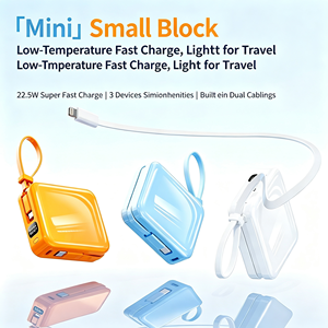 พาวเวอร์แบงค์ 10000mAh พร้อมหน้าจอ LED แสดงผลแบบดิจิตอล ชาร์จเร็ว แบตเตอรี่สำรองแบบพกพา สายชาร์จคู่ ขนาดเล็กพิเศษ เหมาะสำหรับเป็นของขวัญ - Product Image 2