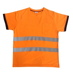 T-shirt de travail personnalisé pour hommes, vêtements de travail, perceuse en coton, hi vis - Product Image 3