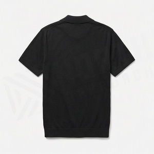 เสื้อโปโลผู้ชายแบบยูนิเซ็กซ์ ผ้าฝ้าย ไซส์ใหญ่ แขนสั้น แบบเรียบง่าย สวมใส่สบาย ระบายอากาศได้ดี สามารถสั่งทำสีได้ - Product Image 2