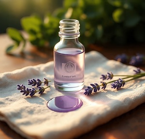 น้ำมันหอมระเหยลาเวนเดอร์ออร์แกนิคฮิมเวดา บริสุทธิ์ 100% ขนาด 10 มล. ละลายน้ำได้ กลั่นด้วยไอน้ำจากดอกลาเวนเดอร์ ใช้เป็นมอยเจอร์ไรเซอร์ในรถยนต์และอโรมาเธอราพี - Product Image 4