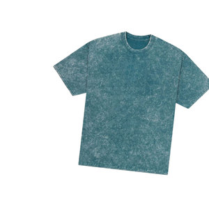 Camisetas de Hombre al por Mayor Personalizadas 100% Algodón Lavado con Ácido, Estilo Vintage, Hombro Caído, Corte Regular, Cuello Redondo, Manga Corta - Product Image 2