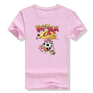 เสื้อยืดโอเวอร์ไซส์สตรีทแวร์แบบสั่งทำ OEM ลายปลาญี่ปุ่น ผ้าฝ้ายทรงหลวม ผลิตโดยผู้ผลิต - Product Image 5