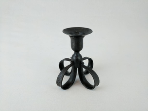 Durable Handmade Blacksmith Hand Forged Genuine Iron <b>Candlestick</b> <b>Holder</b> for Home Wedding Easter Christmas Valentine's Day - Product Image 3