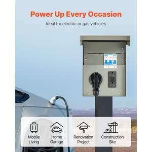 Panel Eléctrico Chnt RV de 20-50 Amperios, Tomacorriente Temporal para Sistemas RV - Product Image 3