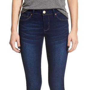 Nuevas llegadas: Pantalones vaqueros de mezclilla elásticos para mujer, transpirables, de talle alto y corte ajustado, a la venta. - Product Image 6