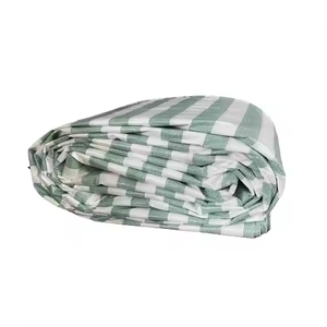 Bâche en PE sur mesure à rayures pour usage industriel et extérieur - Product Image 6