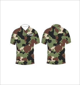 เสื้อเชิ้ตแขนสั้นผู้ชายแบบคลาสสิก แห้งเร็ว ปรับแต่งได้ เหมาะสำหรับออกกำลังกายกลางแจ้งและเล่นกีฬา - Product Image 1