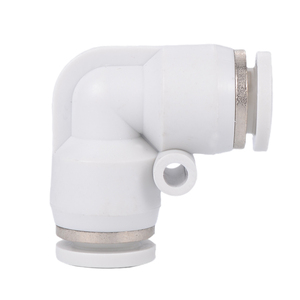 Conector Rápido Blanco J&Gong de 4/6/8/10 mm para Manguera Neumática, Tipo Recto y en Codo - Product Image 1
