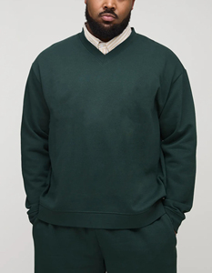 Ensemble de survêtement personnalisé avec logo, sweat à capuche et pantalon de jogging, grande taille, unisexe, style vintage délavé, streetwear d'hiver, polaire 100% coton léger - Product Image 6