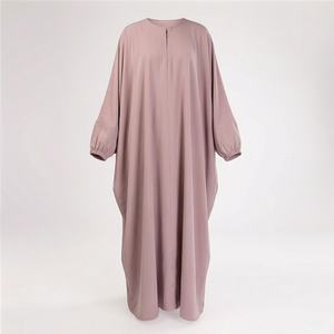 Abaya Recta Premium Modesta para Mujeres Musulmanas, Vestido Largo a la Moda, Fabricación al por Mayor, Exportación, Etiqueta Personalizada, Nuevo - Product Image 1
