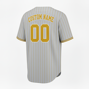 เสื้อเบสบอลแบบกำหนดเอง ชุดกีฬาซอฟต์บอล ชุดยูนิฟอร์มเบสบอล พิมพ์ลายโลโก้และหมายเลขด้วยเทคนิค Sublimation เสื้อเบสบอลตาข่ายแบบสั่งทำ - Product Image 2