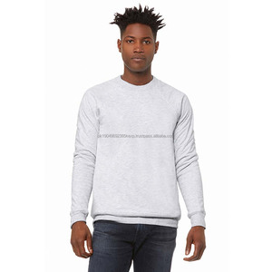 100% coton Bella toile 3901 unisexe éponge polaire sweat à col rond - Product Image 1