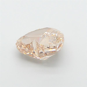 Diamant de laboratoire taille cœur, couleur marron clair fantaisie, taille brillant, pierre précieuse facettée certifiée IGI pour la fabrication de bijoux - Product Image 3