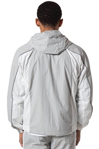 2026 Custom New Mens Windbreaker Outfit Nylon Sport <b>Zip</b>-<b>Up</b> <b>Jacket</b> with Baggy Pants Streetwear Tracksuit Set - Product Image 6