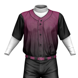 Conjunto de Uniforme de Béisbol de Alta Calidad, Tela que Absorbe la Humedad, Conjunto de Camiseta y Pantalón de Béisbol Personalizado para Equipos Profesionales, Venta en Línea - Product Image 4