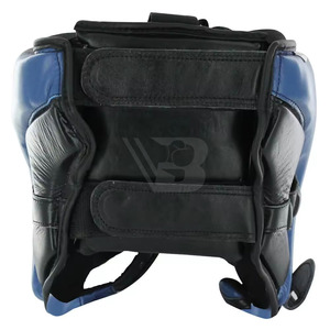 Protège-tête en cuir PU à prix abordable, protection intégrale du visage pour l'entraînement et les combats de MMA - Product Image 3