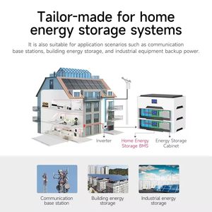 Batterie solaire au lithium MuscleGrid Heavy Duty 120AH 48V 5760W JK SMART BMS ACTIVE 15kWh Puissance de sortie CAN 6000 cycles Grade A+ - Product Image 5