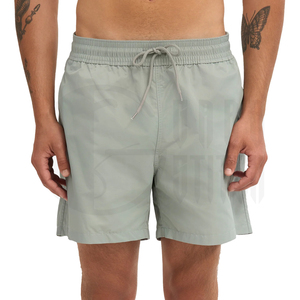 Custom Quick Dry Swim Shorts <b>Men</b> Lightweight Beach Shorts Elastic Waist Drawstring Swim <b>Trunks</b> OEM ODM Wholesale - Product Image 2