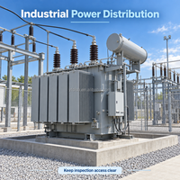 Transformateur extérieur sec et immergé dans l'huile 35 kV triphasé pour applications de sous-stations