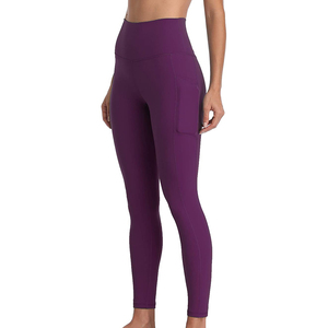 Leggings para mujer 87% poliéster 13% elastano, pantalones de yoga para fitness, cintura alta - Product Image 5