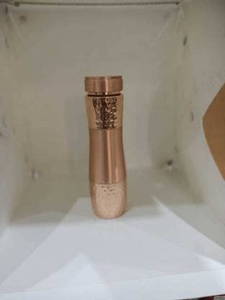 Bouteille d'eau en cuivre pur de haute qualité, dernier modèle, disponible en différents styles avec emballage haut de gamme, meilleure qualité - Product Image 3