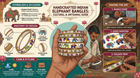 Bracelets en métal faits à la main avec incrustations de résine détaillées, style ethnique indien traditionnel, pour les acheteurs en gros