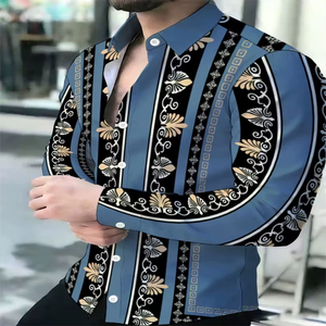T-shirt pour homme en sublimation, tricoté, respirant, manches courtes, qualité professionnelle, imprimé floral 3D, décontracté, personnalisable, 100% - Product Image 3