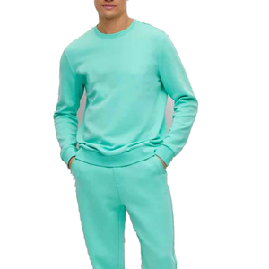 เสื้อสเวตเชิ้ตคอกลมผู้ชาย สีพื้น ผ้าถัก ทรงปกติ สวมใส่สบายๆ สำหรับฤดูใบไม้ร่วง - Product Image 4
