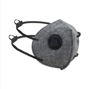 Respirador desechable FFP2 NR D para soldadura con diadema y válvula de exhalación para aplicaciones aeroespaciales - Product Image 1