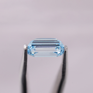 Diamant de laboratoire IGI certifié, taille émeraude, bleu vif fantaisie, 5 carats, qualité VS1 VVS2, pour joaillerie fine - Product Image 6