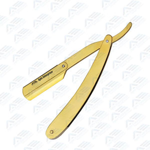 Rasoir à Lame Droite pour Rasage Professionnel et Toilettage de Précision Rasoir de Barbier en Acier Inoxydable - Product Image 2