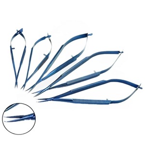 Juego de 21 Instrumentos Oftálmicos de Titanio Azicon, Pinzas para Microcirugía Ocular, Tijeras, Portaagujas, Espéculo, Kit para Cataratas - Product Image 3