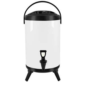 Dispensador de Bebidas Aislado de Acero Inoxidable SOGA de 10L, Barril para Bebidas Calientes o Frías con Grifo para Té, Café, Jugo o Leche - Product Image 2
